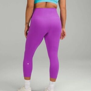 LULULEMON WUNDER UNDER TRAIN HR CROP 23”